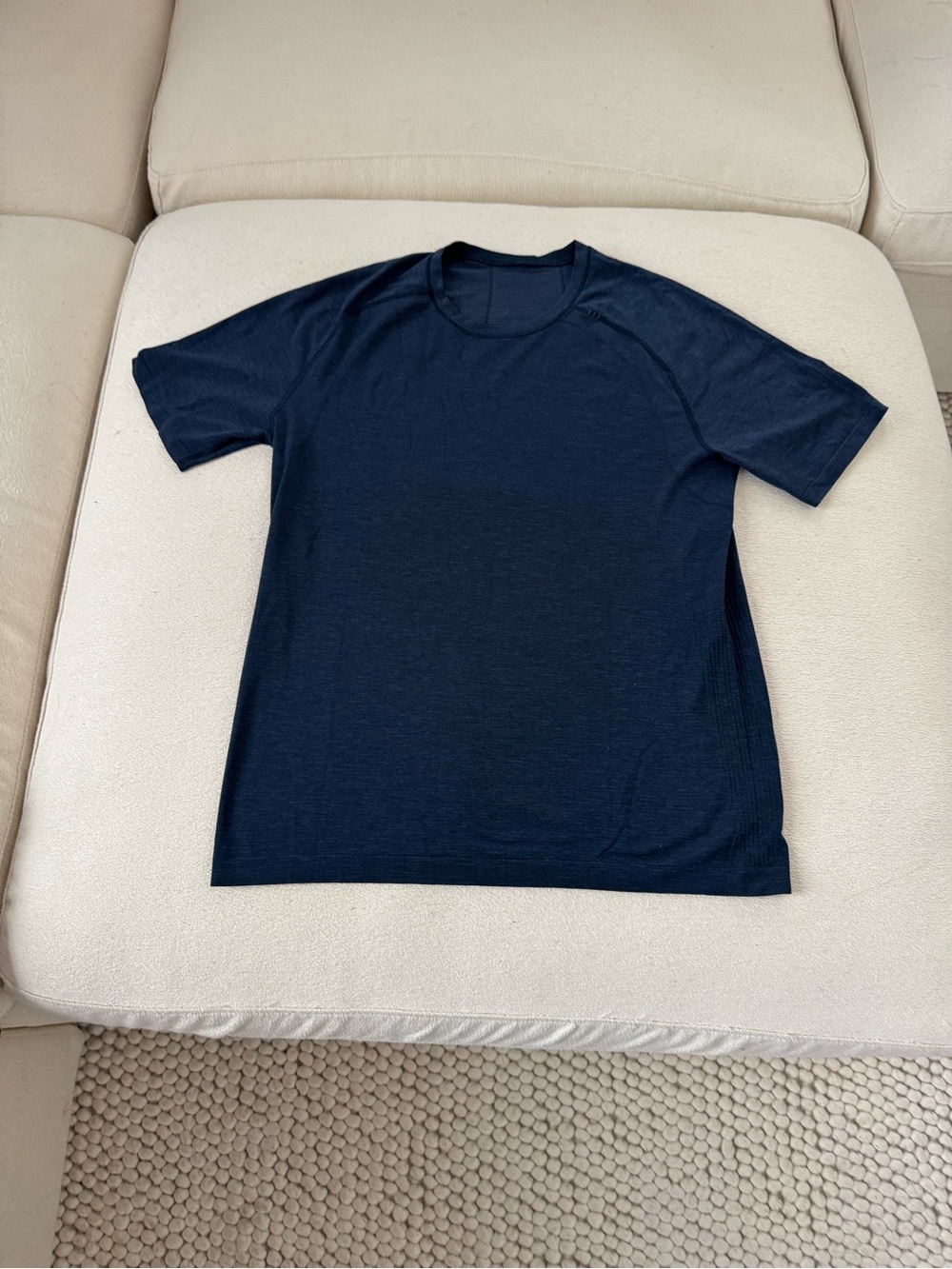 Lululemon Metal Vent Tech 2.0 Short Sleeve Shirt Blue M